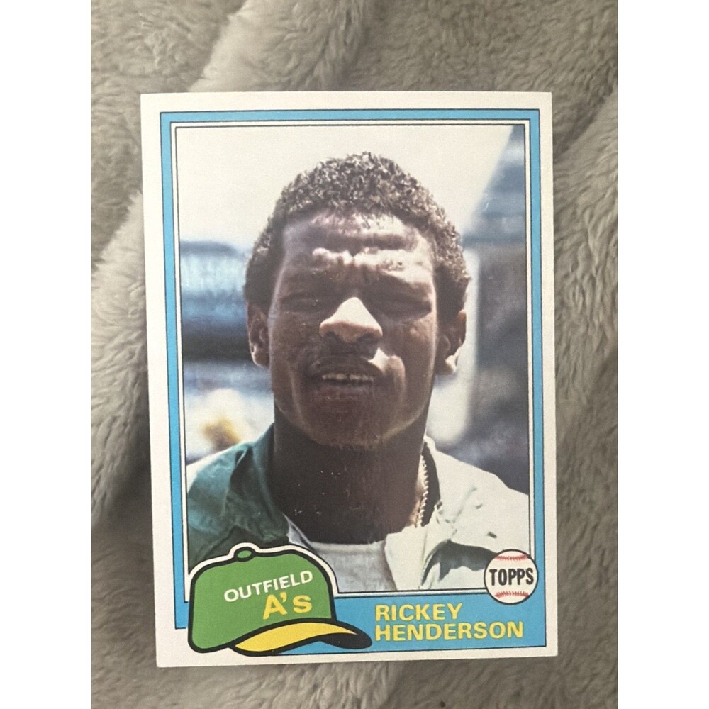 1981 Topps - Rickey Henderson #261 - Picture 1 of 8